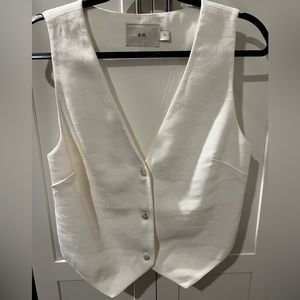 SIR white Clemence vest